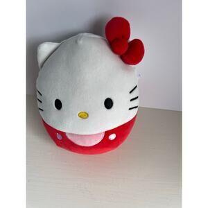 Squishmallows Red Hello Kitty Sanrio Squad 8” Plush Kellytoy PreOwned